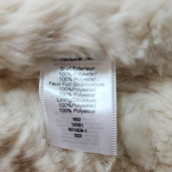 Coldwater Creek Women's Medium Gray Puffer Jacket Sherpa Lined Hood & Interior - Picture 6 of 6